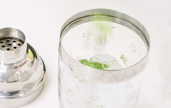 How to make Iced Matcha Green Tea Latte Step Two