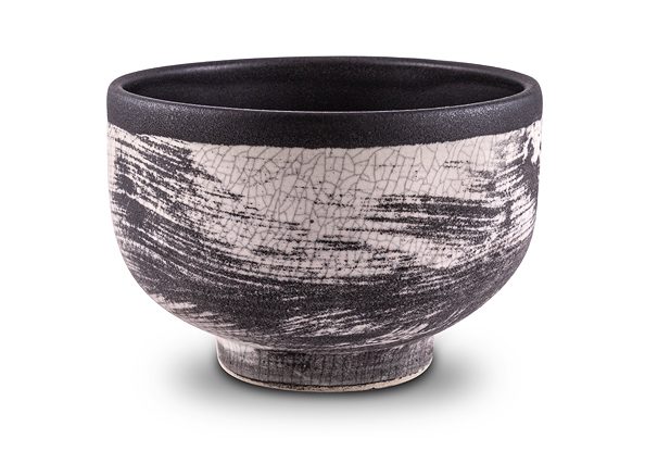Black bowl Handmade bowl Pottery bowl Stoneware bowl Tea bowl Tea accessories Ceramic tea bowl Tea ceremony