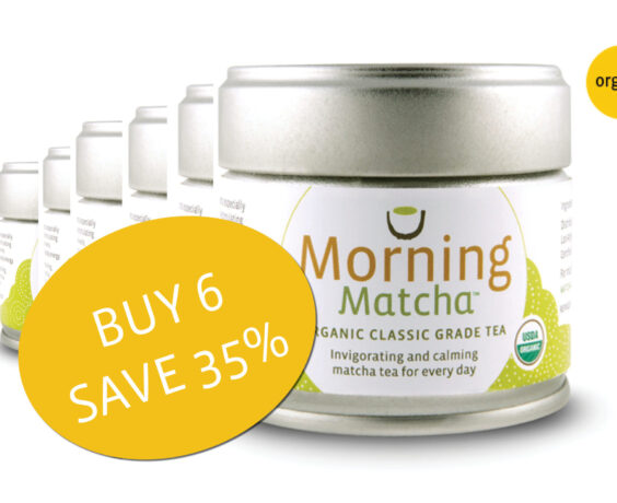 Boost Your Health Bundle – 6 Month Supply Organic Morning Matcha – Save 35%